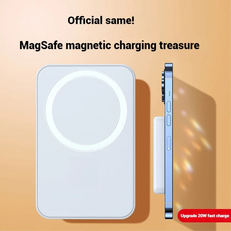 RotaDados MiniMag — Power Bank Magnética Compacta