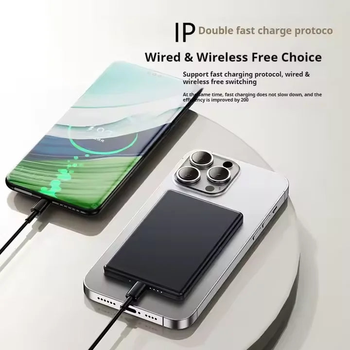 RotaDados SlimMag — Power Bank Magnética Ultrafina