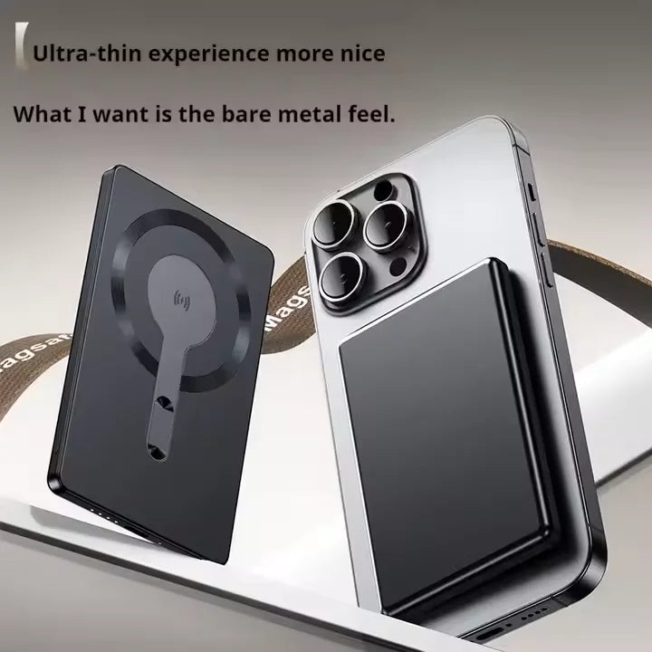 RotaDados SlimMag — Power Bank Magnética Ultrafina