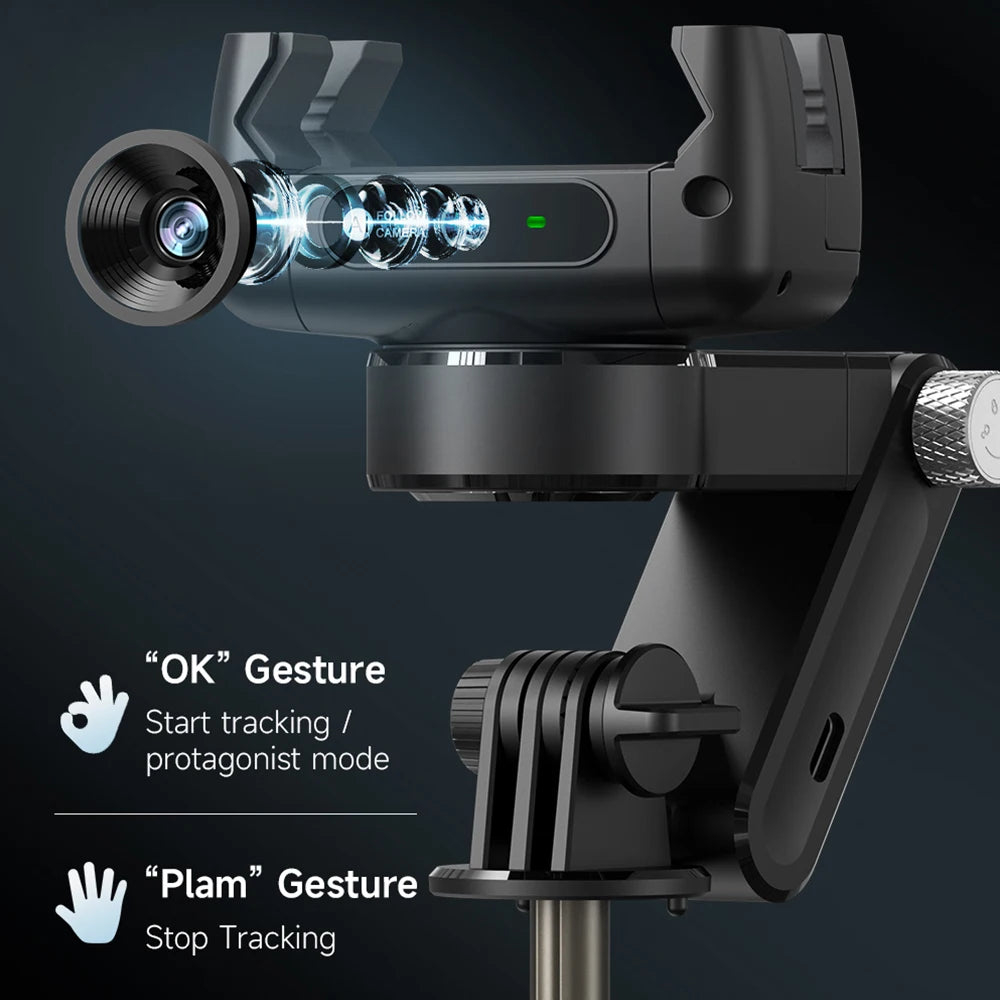 RotaDados AITrack 360° — AI Face-Tracking Gimbal