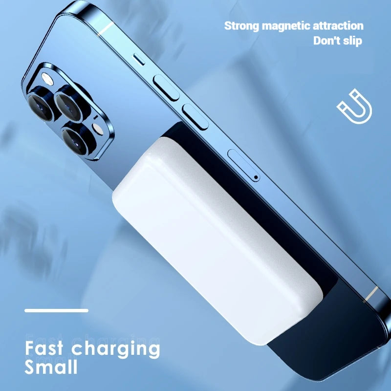 RotaDados MiniMag — Power Bank Magnética Compacta