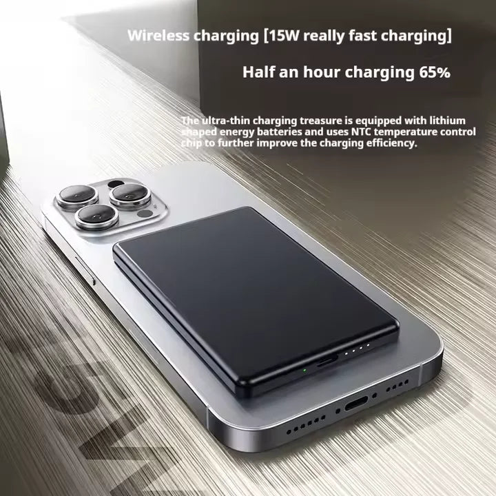 RotaDados SlimMag — Power Bank Magnética Ultrafina
