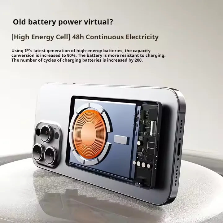 RotaDados SlimMag — Power Bank Magnética Ultrafina