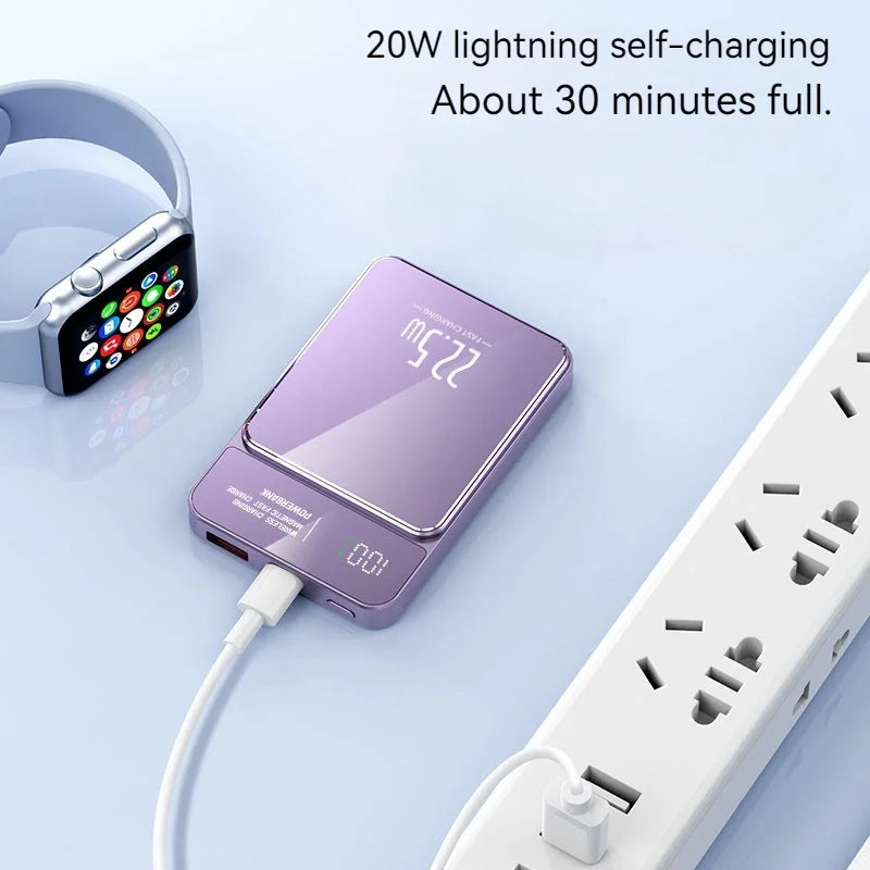 RotaDados MagCharge Duo — Power Bank Magnética