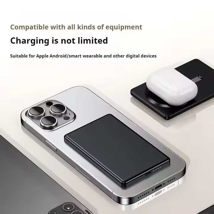 RotaDados SlimMag — Power Bank Magnética Ultrafina