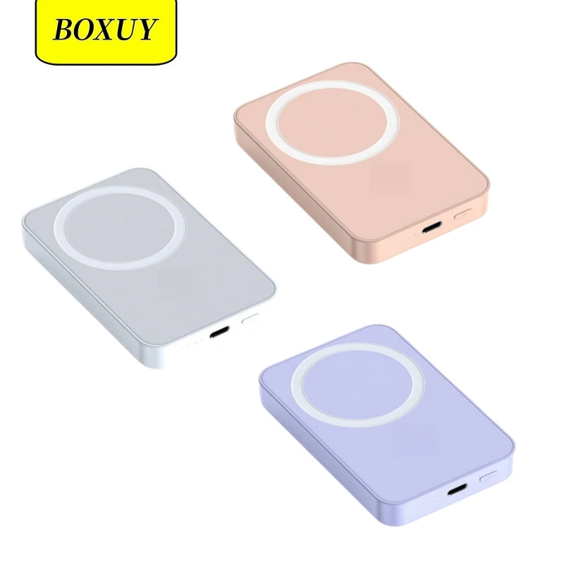 RotaDados MiniMag — Power Bank Magnética Compacta