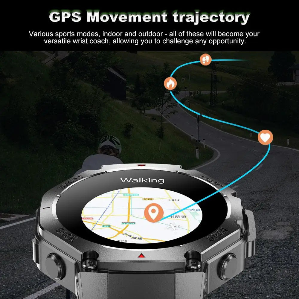 RotaDados Trail AI — Smartwatch com Assistente de Voz