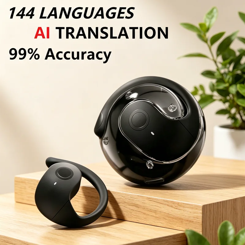RotaDados Translate Air — Fones Tradutores Open-Ear