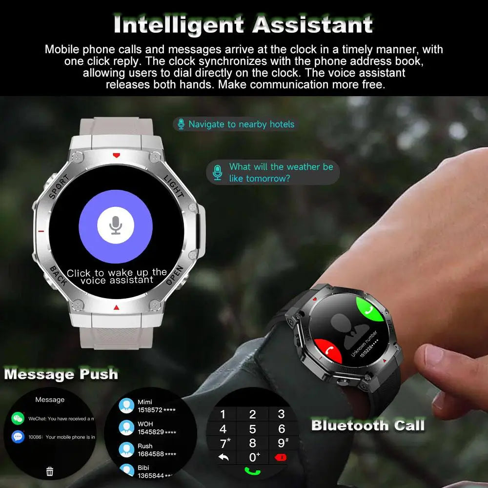 RotaDados Trail AI — Smartwatch com Assistente de Voz