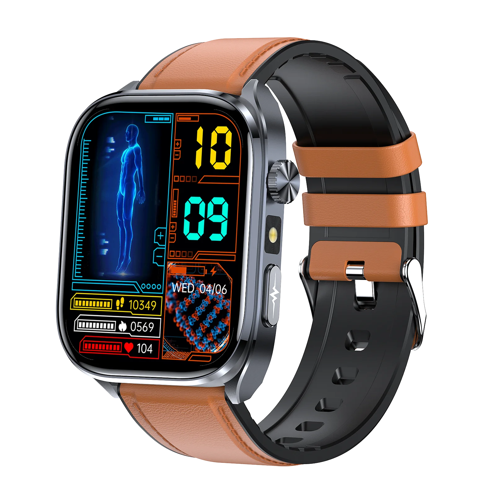 RotaDados PulseGuard — Smartwatch de Atividade e Chamadas