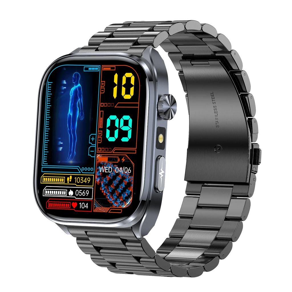 RotaDados PulseGuard — Smartwatch de Atividade e Chamadas