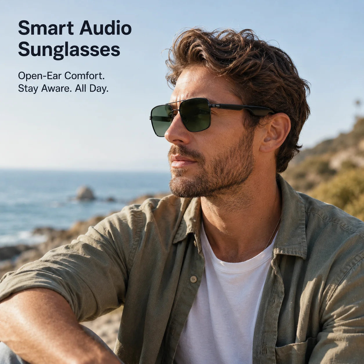 RotaDados AirVoice — Óculos Inteligentes com Áudio