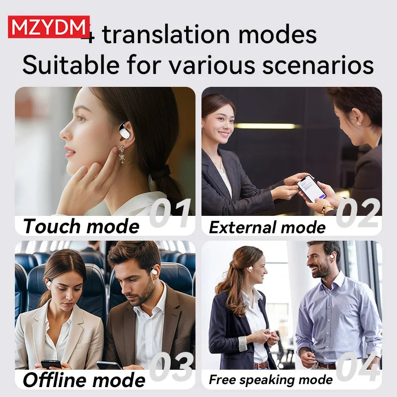 RotaDados Translate 3X — Fones Tradutores 3 em 1