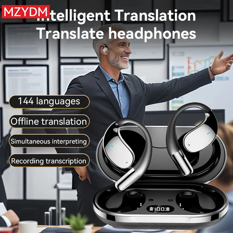 RotaDados Translate 3X — Fones Tradutores 3 em 1