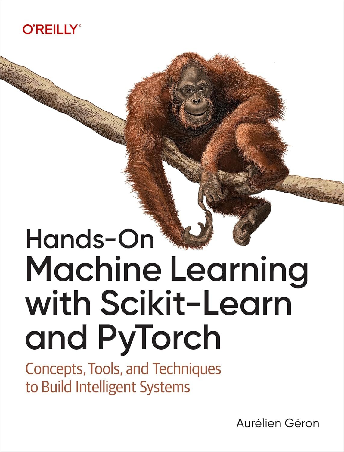 Capa do livro Hands-On Machine Learning with Scikit-Learn and PyTorch